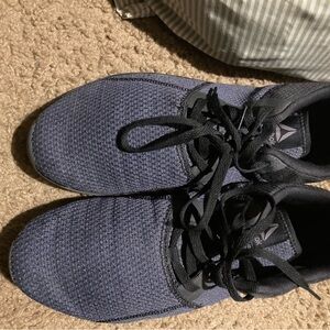 Reebok Men's Black and Gray Athletic Shoes